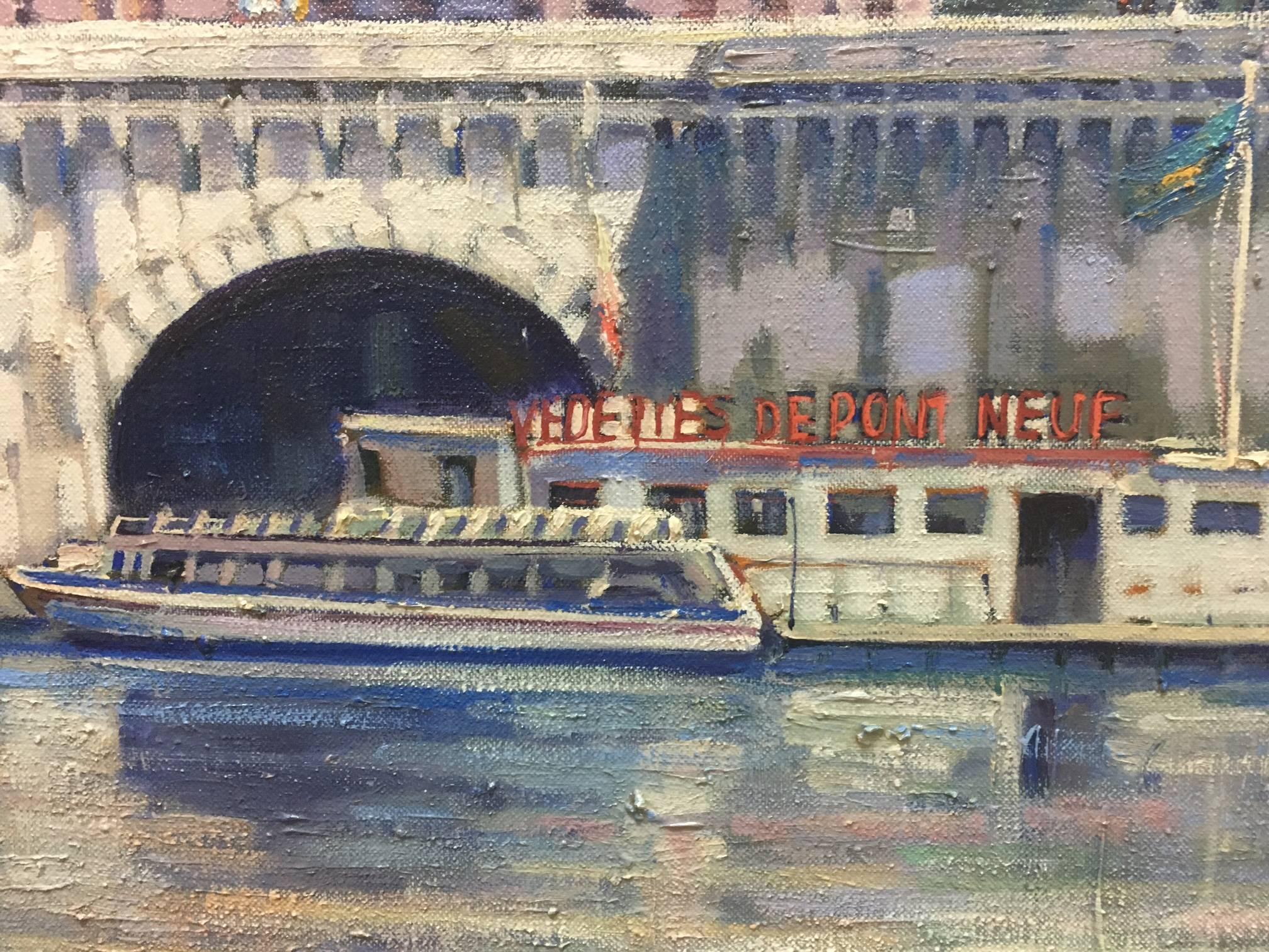 Œuvre originale de l'artiste espagnol Joan COPONS.
Huile sur toile .
Un état parfait