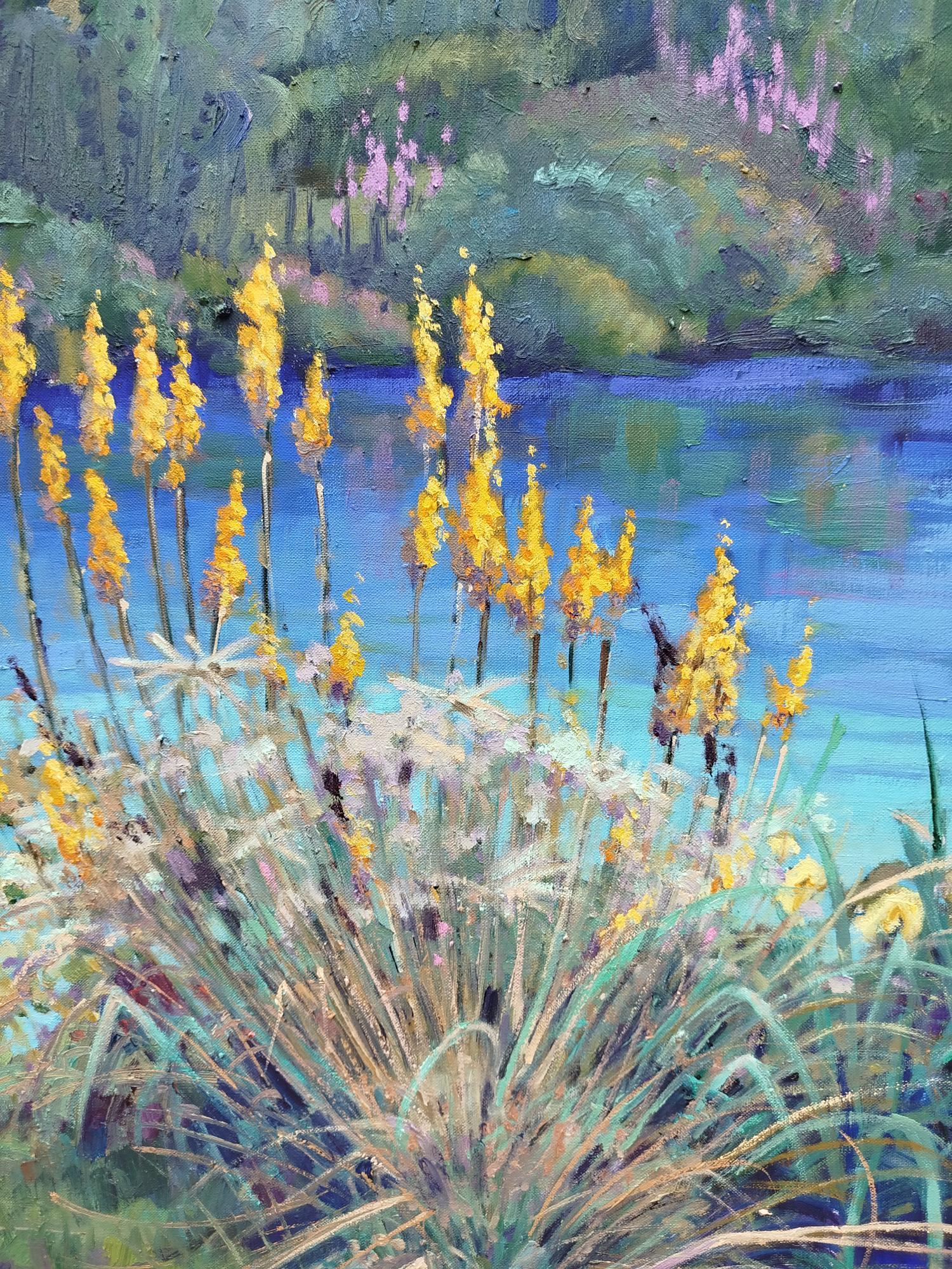 Copons    Acrilico originale di Flower Park - Painting di Joan Copons