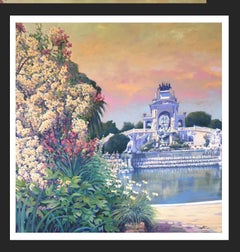 Copons   PARK CIUTADELLA Barcelona Flower Park original acrylic