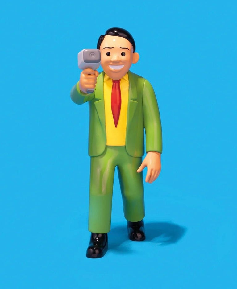 Joan Cornellà - Joan Cornellà Idiotmeter Man (Green) For Sale at