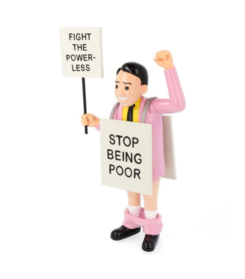 Poopy Pantalon ( Stop Being Poor) de Joan Cornelia - Sculpture de Joan Cornella