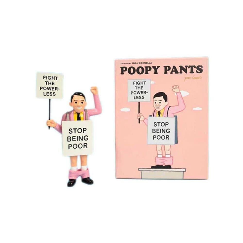 Poopy Pantalon ( Stop Being Poor) de Joan Cornelia - Contemporain Sculpture par Joan Cornella