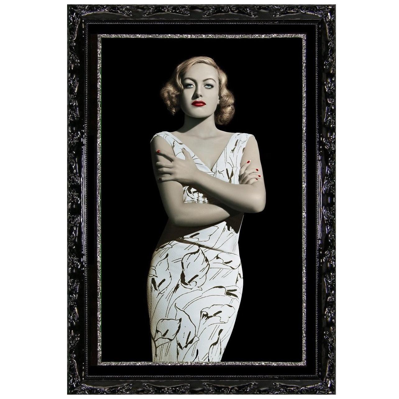 Joan Crawford, after Hollywood Regency Photo by George Hurrell, Art Deco Era For Sale