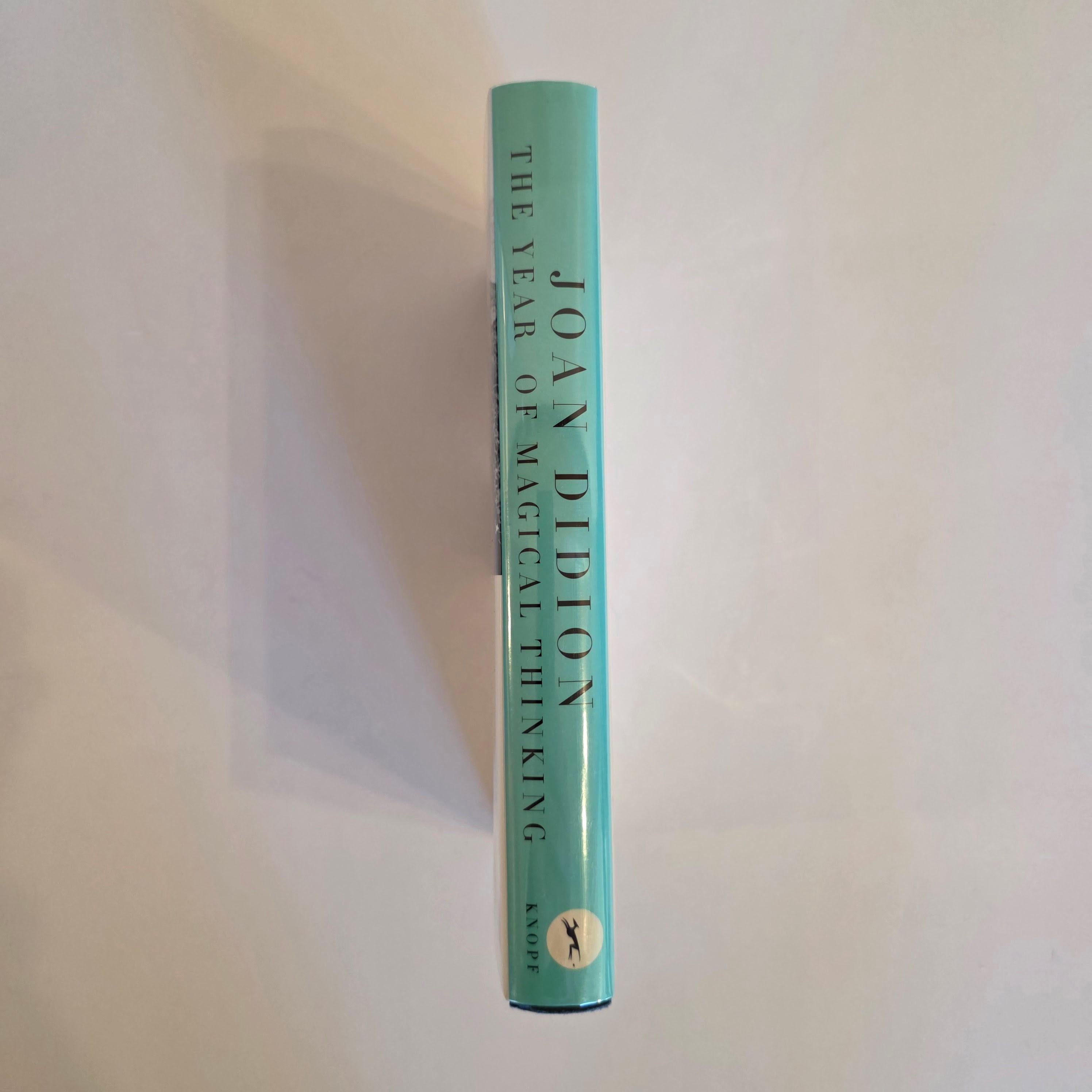 XXIe siècle et contemporain Joan Didion The Year of Magical Thinking Mint première édition, signée en vente