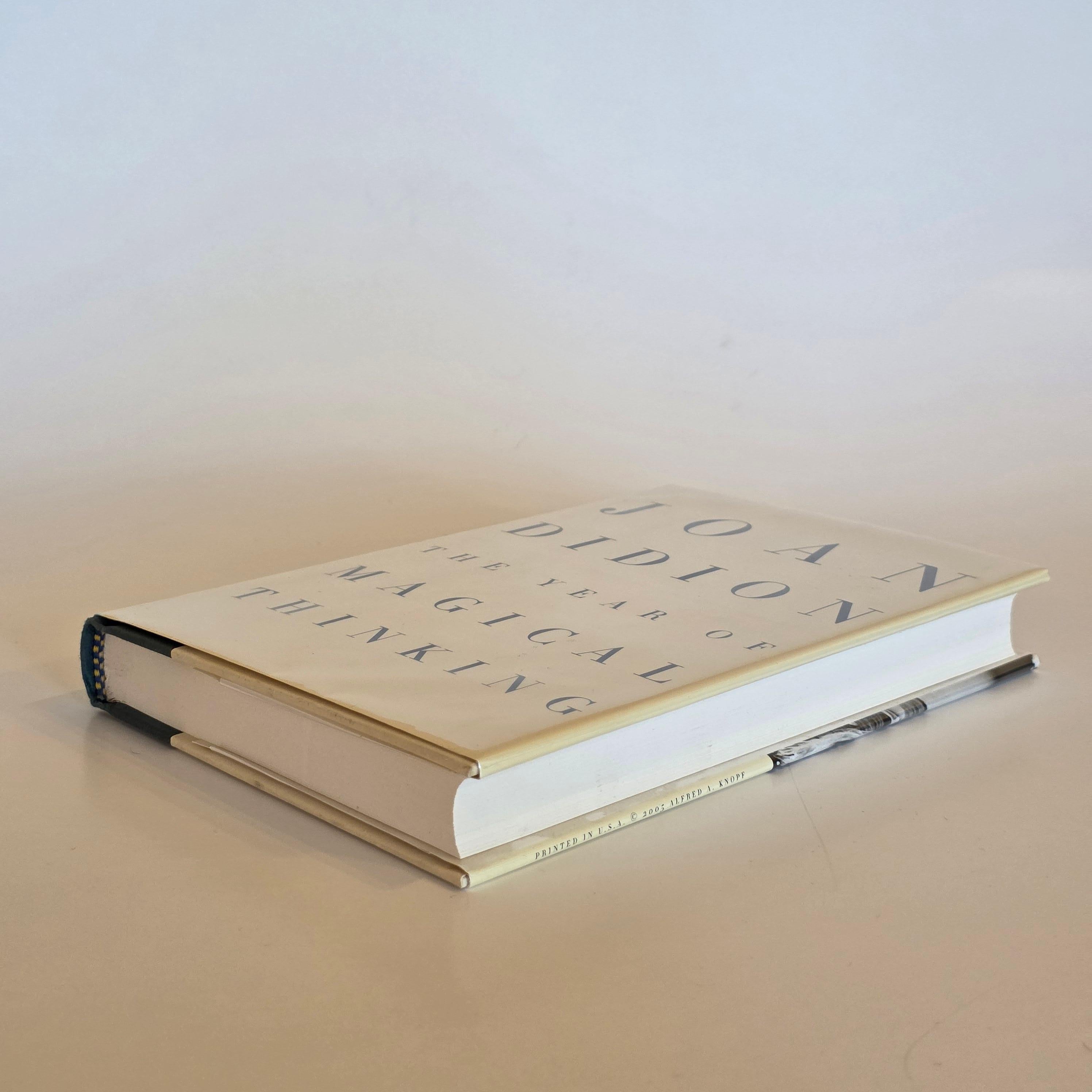 Joan Didion The Year of Magical Thinking Mint première édition, signée en vente 3