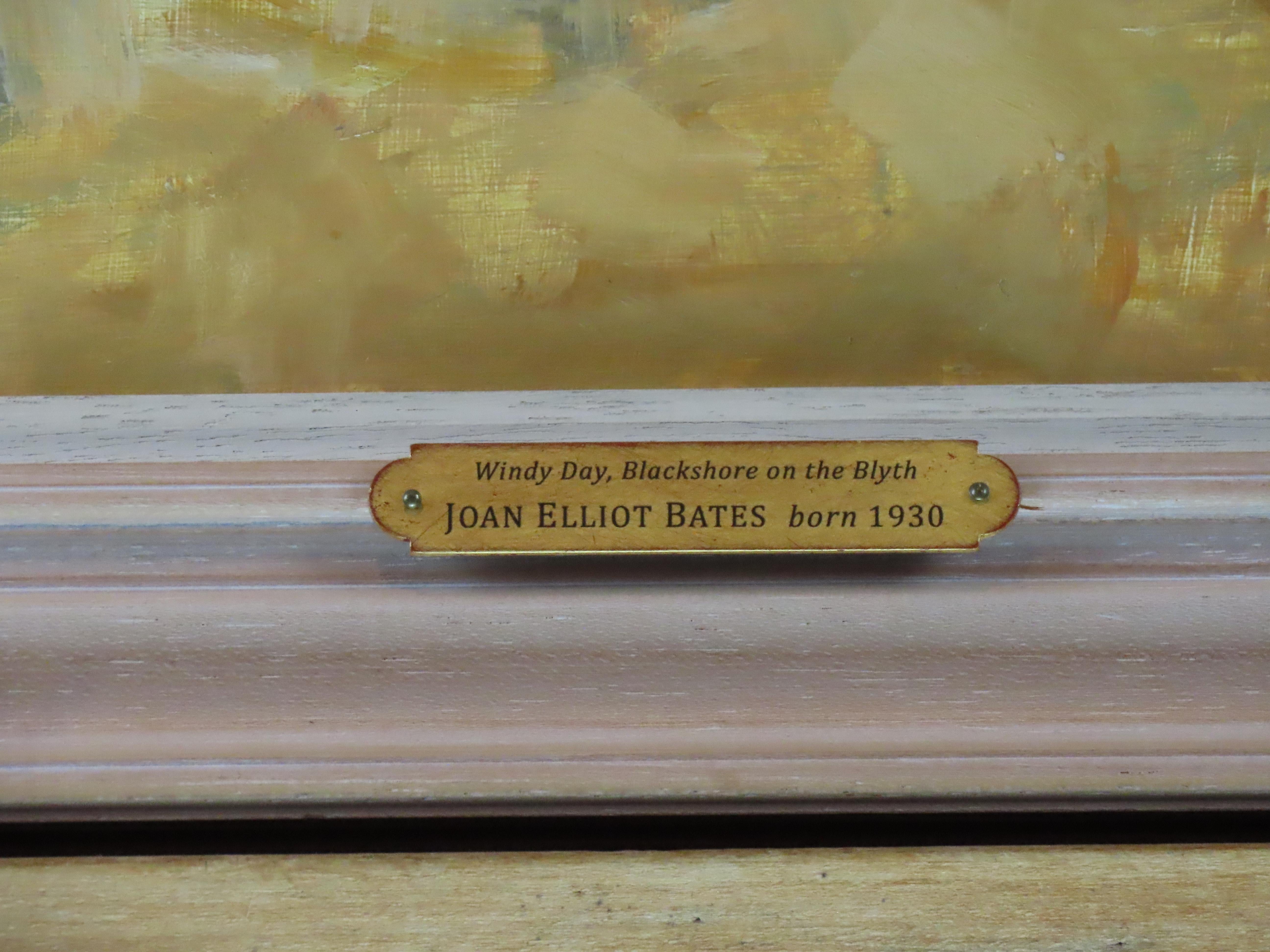 Original Oil on Board, Joan Elliot Bates, 