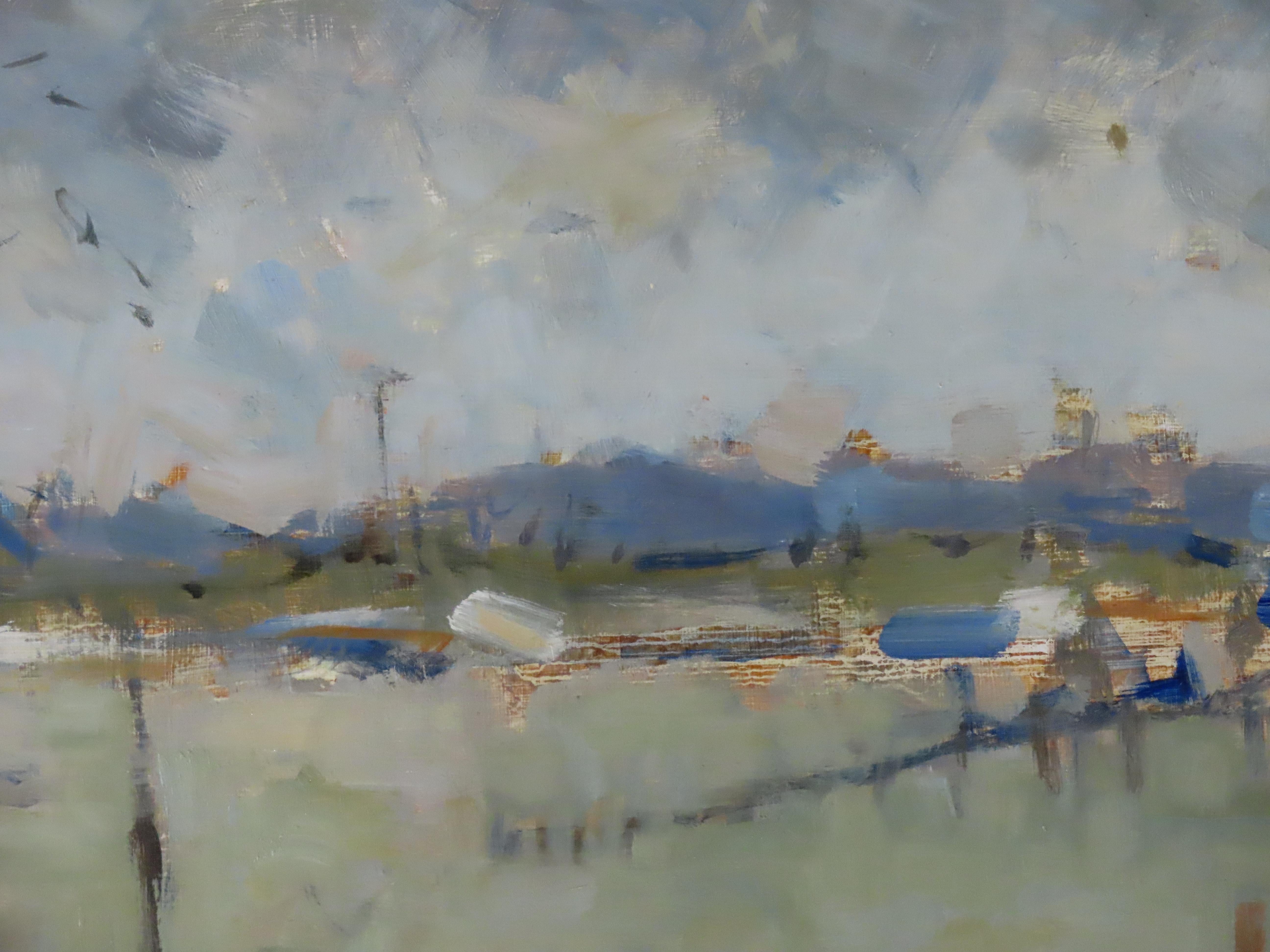 Original Oil on Board, Joan Elliot Bates, 