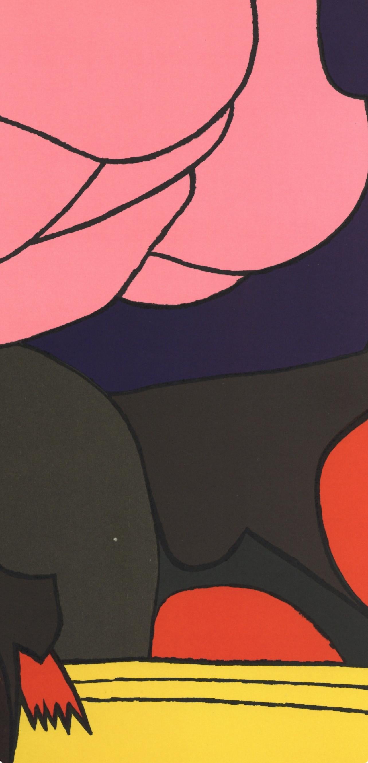 Gardy-Artigas, Composition, Derrière le miroir (après) - Pop Art Print par Joan Gardy-Artigas