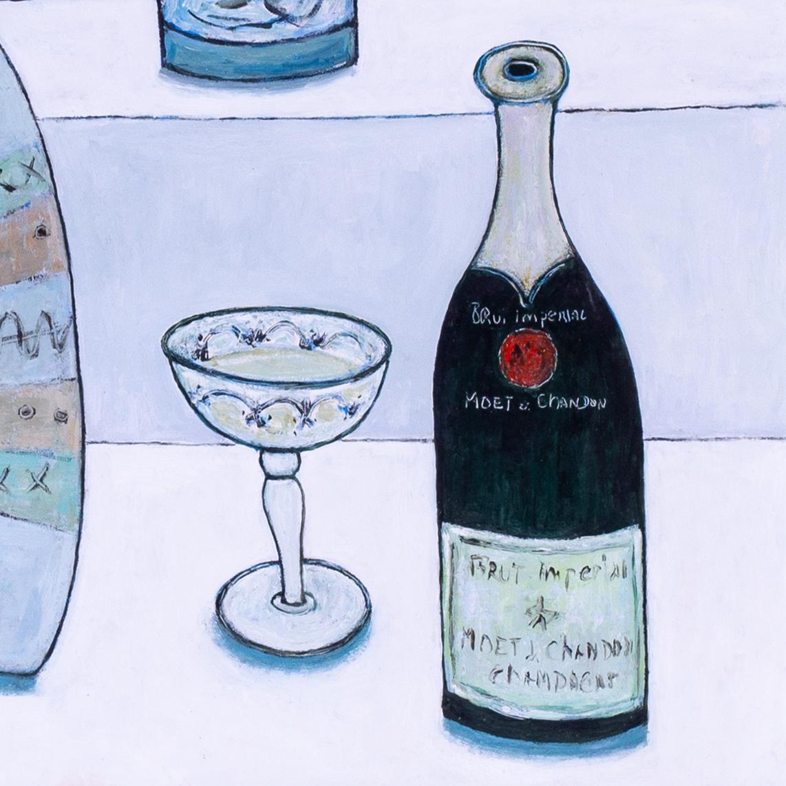Grande dipinto a olio di Joan Gillchrest 