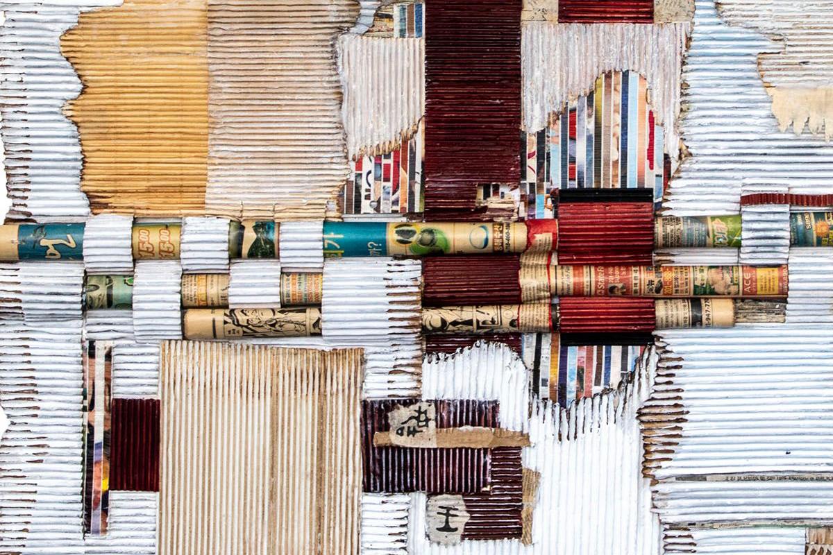 paper relief sculpture