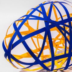 Joan Grubin, Amphibian, 2018, Mylar, Peinture en papier et acrylique