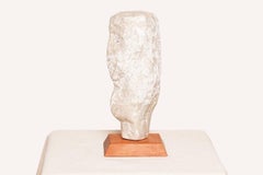 Joan H. Shapiro Escultura de cabeza tallada en piedra