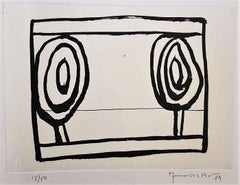 Arbres (Gestural, Abstract, Composition  Spain, Catalonia)