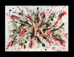 Tharrats 12.22.2 Farben - Original abstraktes Acrylgemälde