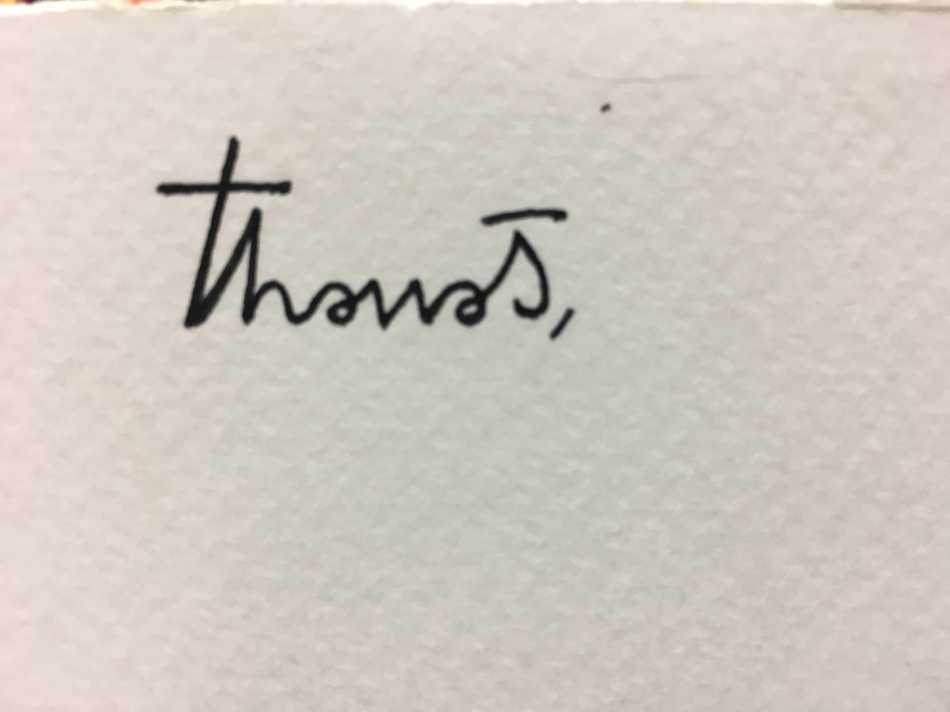 Tharrats. abstract. Blue. 4  original abstract - Gray Abstract Painting by Josep THARRATS