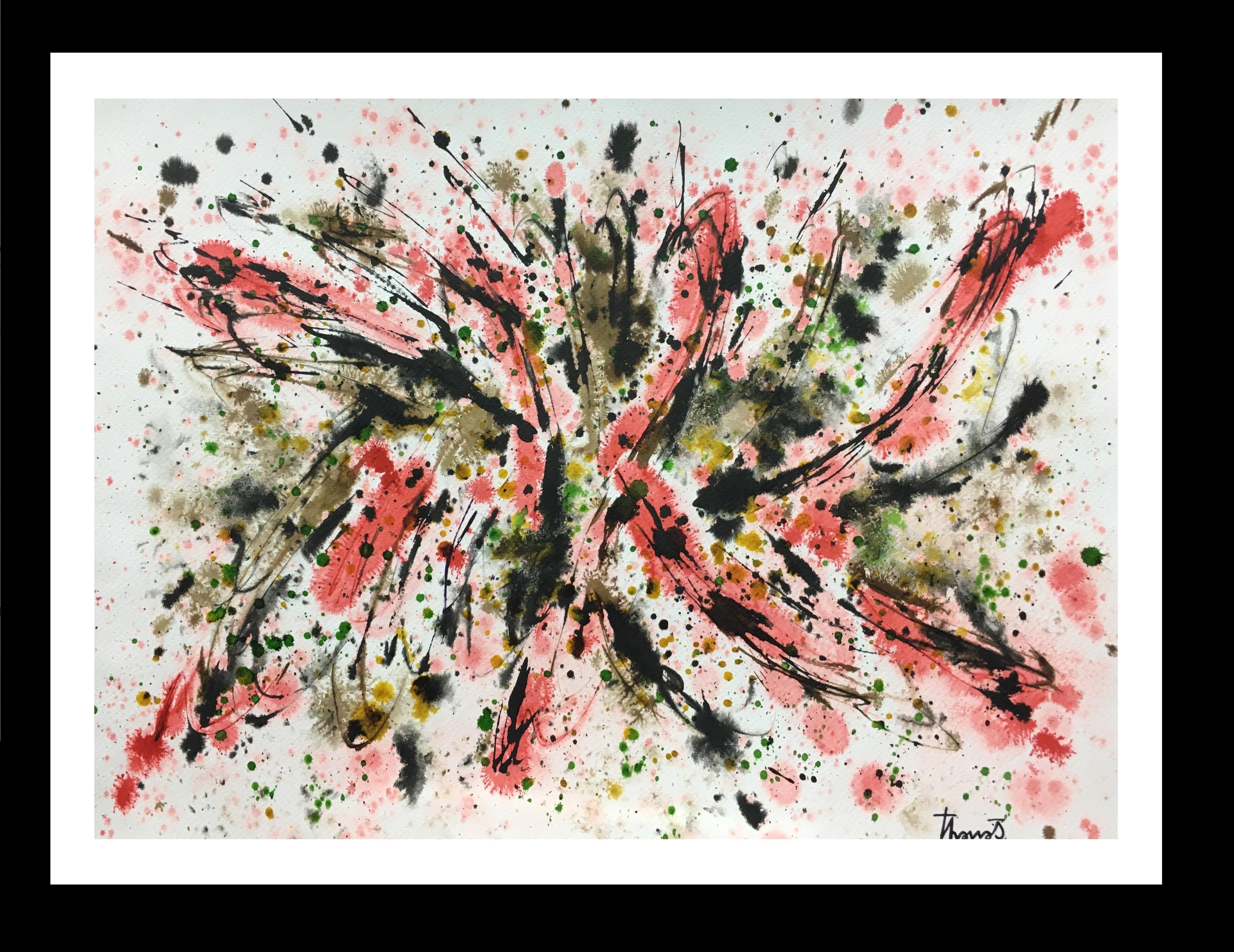Tharrats  Colors - original abstract acrylic painting