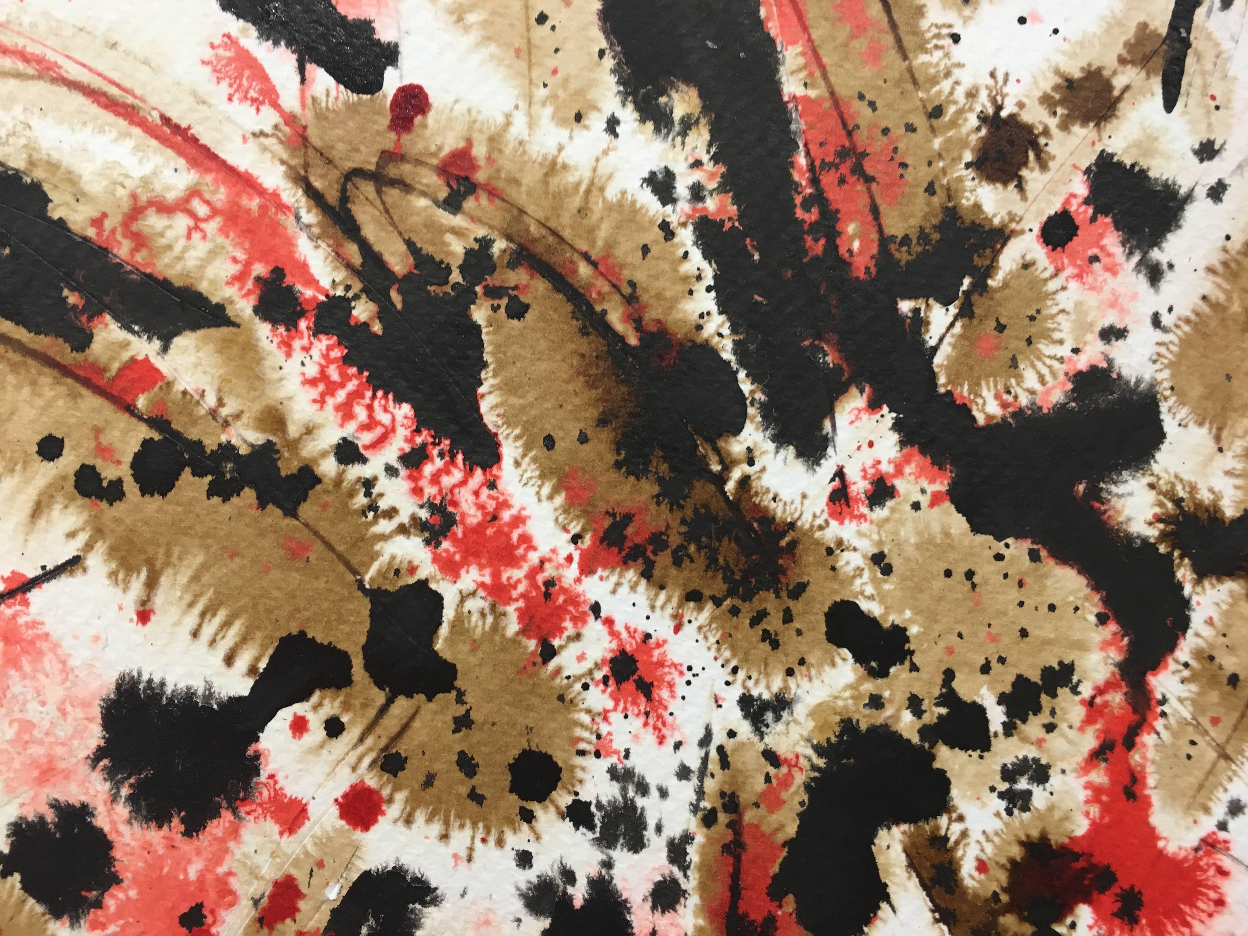 Tharrats   Costellazione. dipinto acrilico astratto originale - Painting di Josep THARRATS