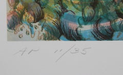 Coral 27, litografia psichedelica di Joan Melnick