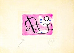 Joan Miró (1893–1983) - Fusées - Color etching and aquatint on paper - 1959