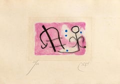 Joan Miró (1893–1983) - Fusées - Color etching and aquatint on paper - 1959