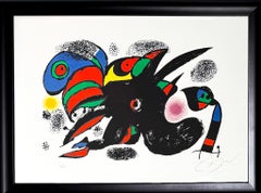 Joan Miró (1893–1983) - XX SIÈCLE N.47 - Color lithograph on Vélin Arches paper