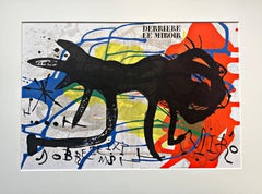 Joan Miro, Colour lithograph, Composition 1973