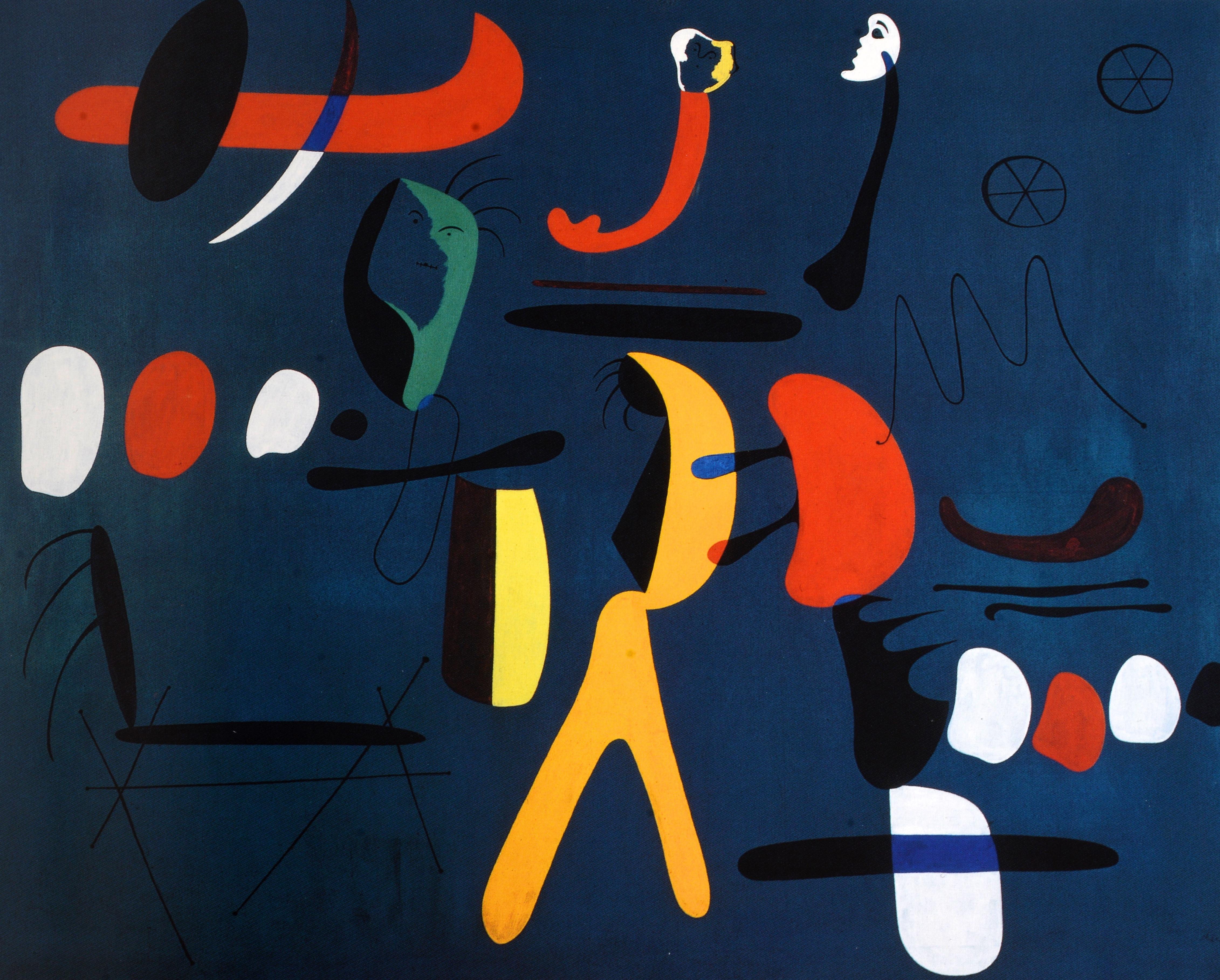 Joan Miró I'm Going to Smash Their Guitar by Agnes De La Beaumelle For Sale 1
