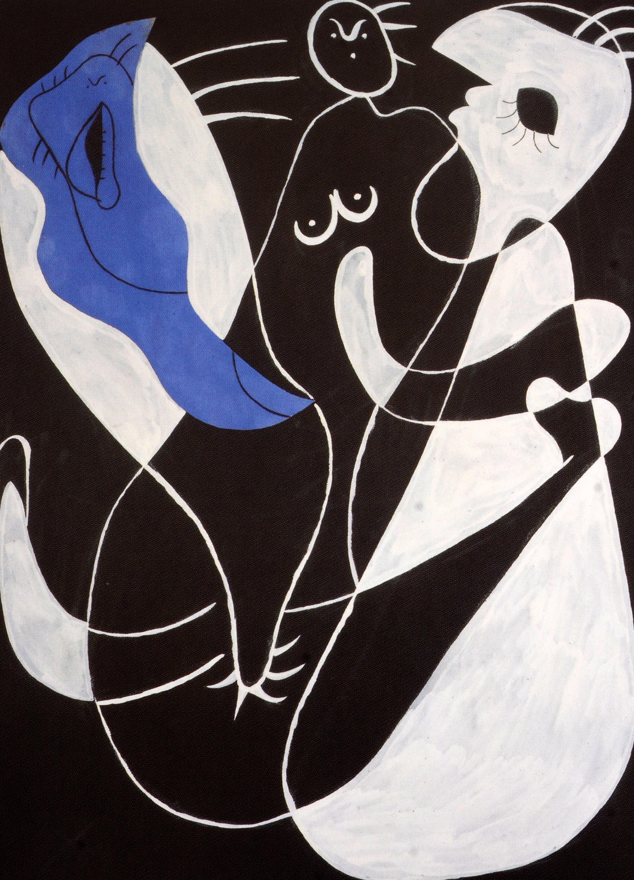 Joan Miró I'm Going to Smash Their Guitar by Agnes De La Beaumelle For Sale 5