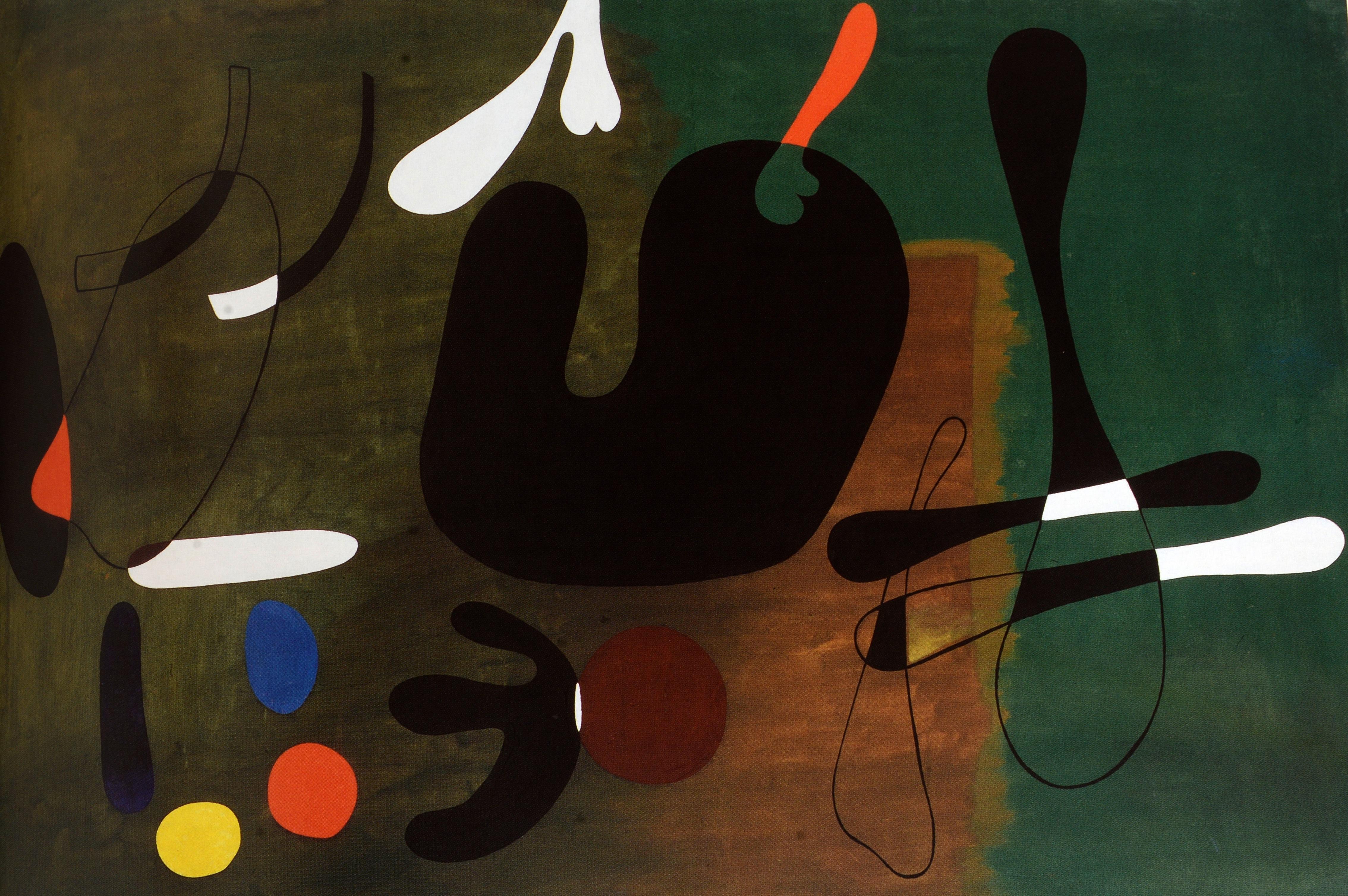 Joan Miró I'm Going to Smash Their Guitar by Agnes De La Beaumelle In Good Condition For Sale In valatie, NY