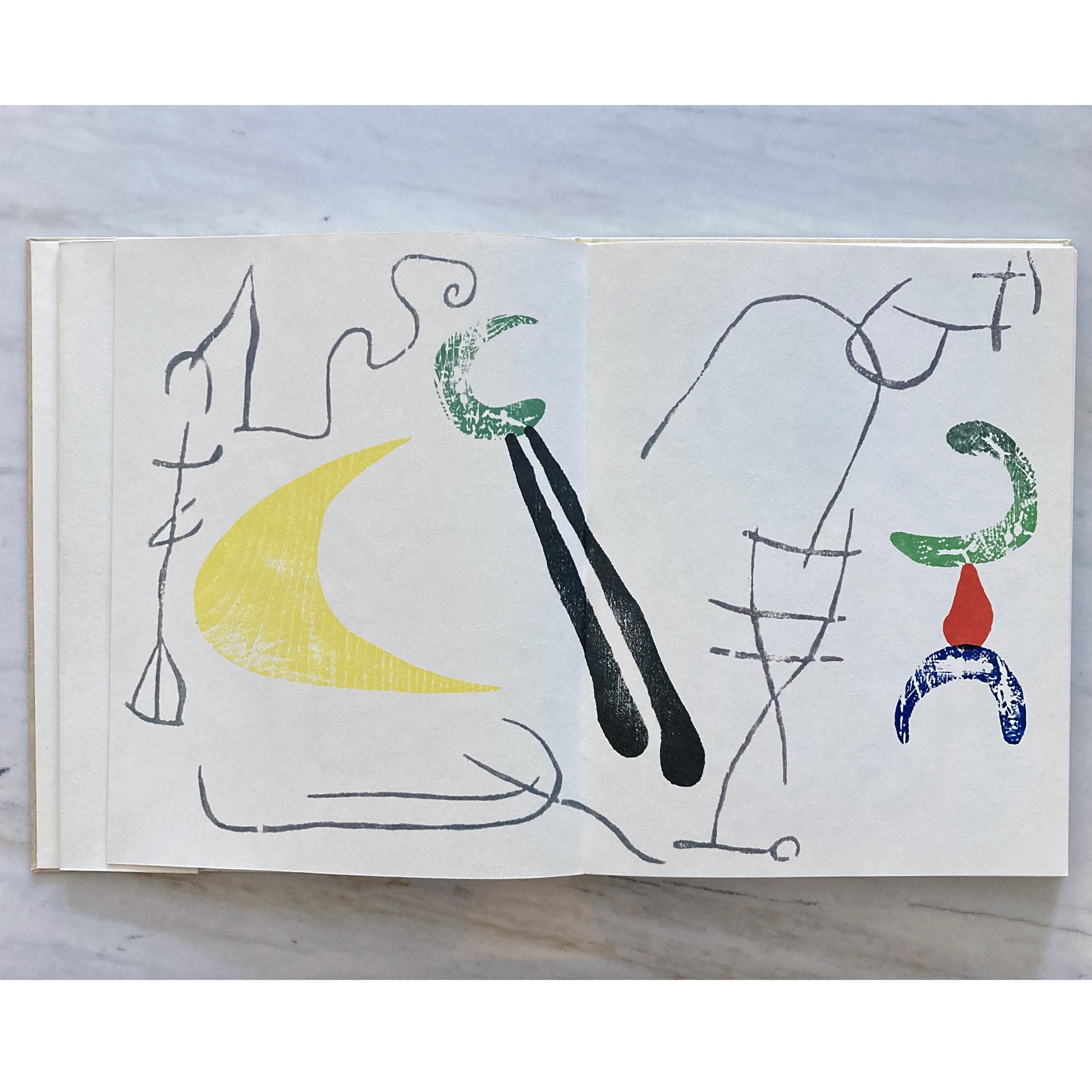Joan Miró, A Toute Épreuve, by Paul Éluard, republished 1984, 1st edition For Sale 1
