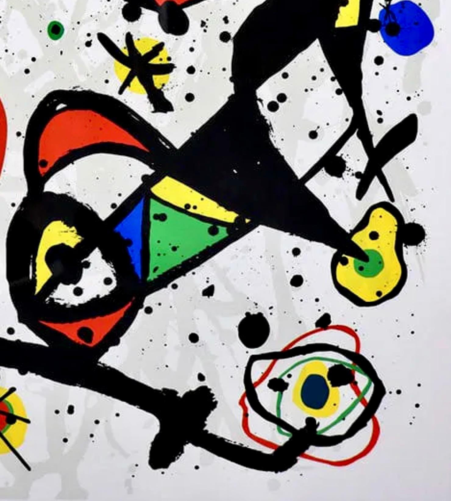 Joan Miro attr-Druck (20. Jahrhundert) im Angebot