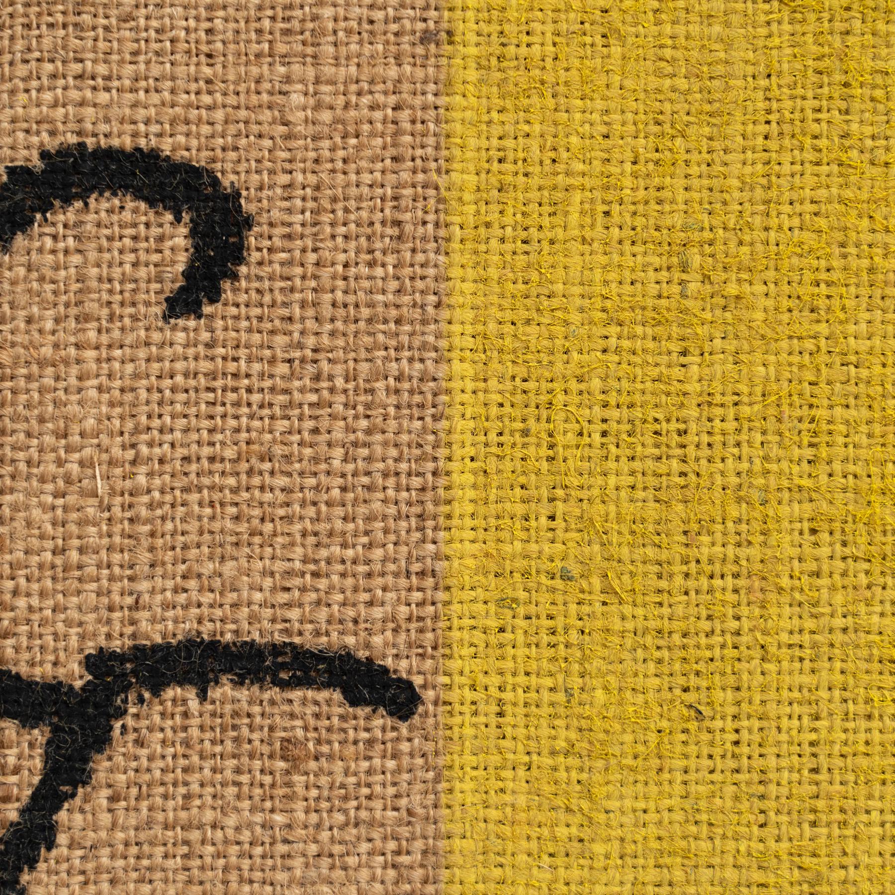 Joan Miró  Barcellona 1973 Litografia in edizione limitata su tela di canapa  Opere d'arte rare 3