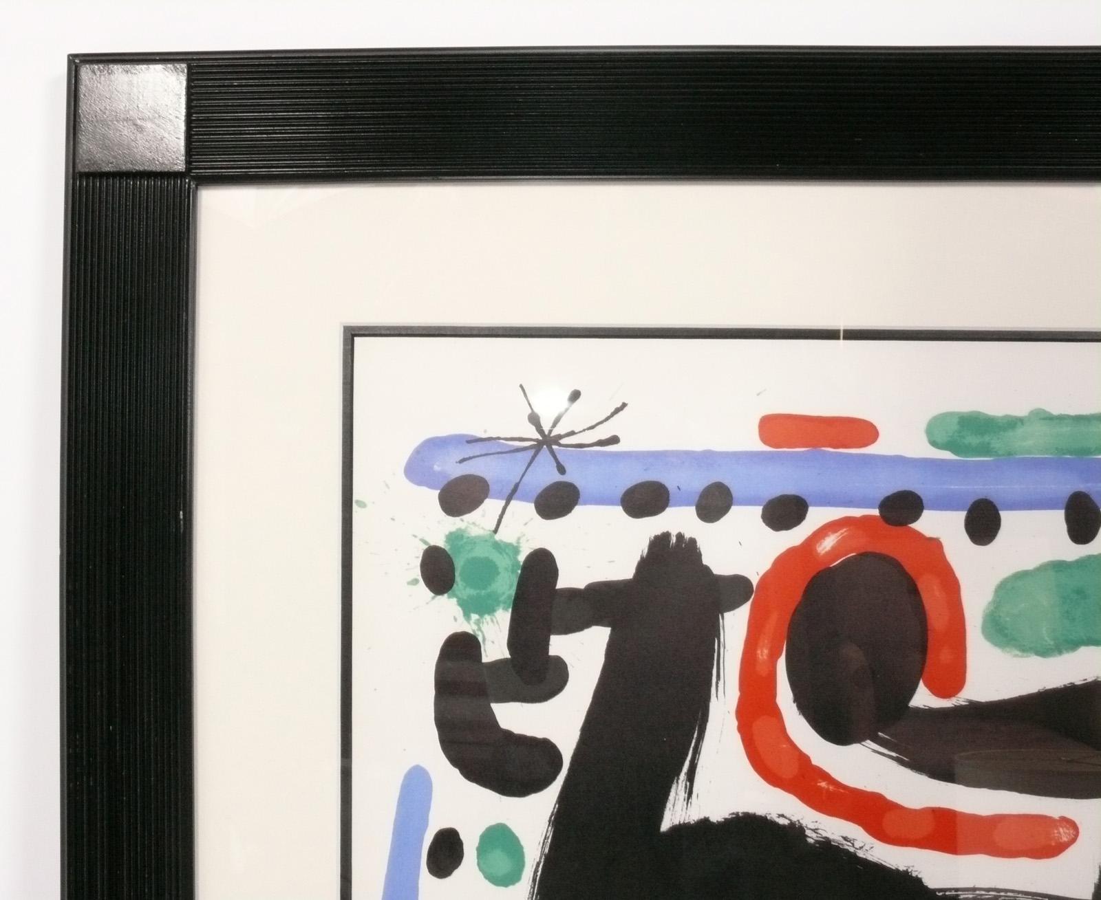 Joan Miró Farbe Lithographie 37,75 