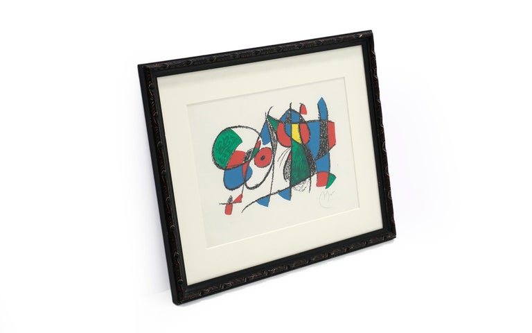 Joan Miro (Spanish, 1893-1983)
Lithographe II: Untitled, 1975
Original color lithograph produced as part of Joan Miro Lithographs Vol. II, a 1975 catalogue raisonné printed by Leon Amiel, New York.
Signed in pencil by the artist.
From a limited