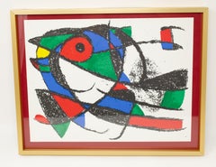 Joan Miró Color Lithograph from "Lithographe II", 1975