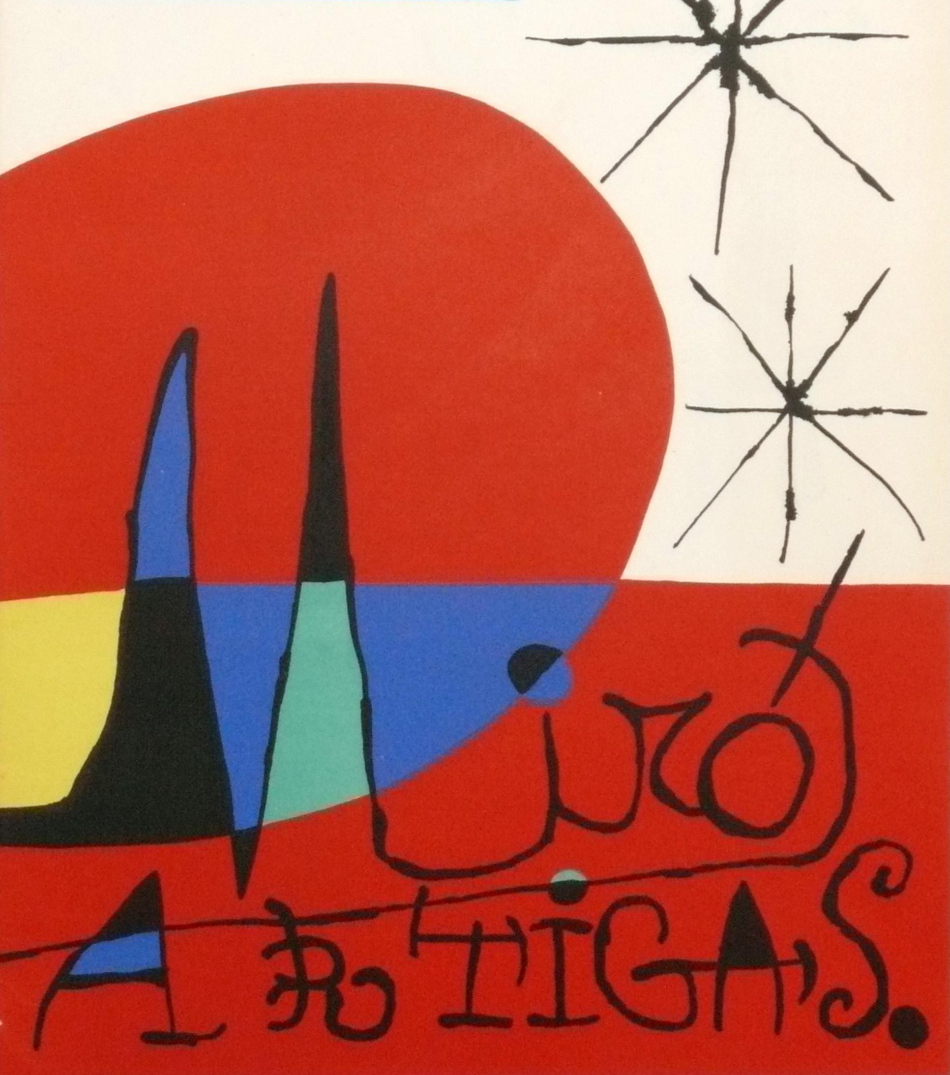 Auswahl von Farblithografien von Joan Miró, Frankreich, ca. 1960er Jahre. Der Preis liegt bei 550 Dollar. Wir haben eine Gruppe dieser Farblithografien aus dem Nachlass eines Ehepaars erworben, das von 1951-1983 in Frankreich lebte. Sie stammen