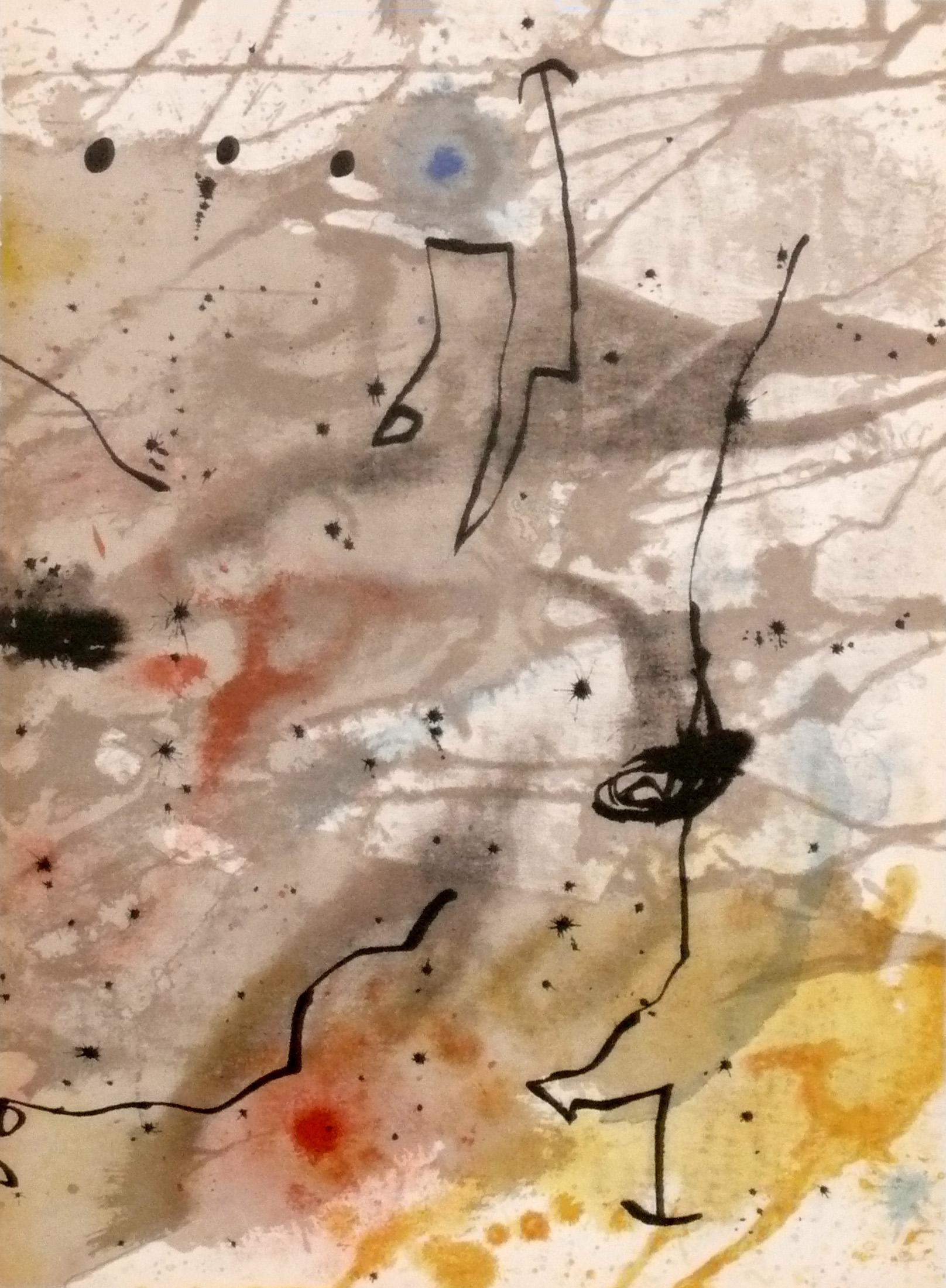 Joan Miró Color Lithographs 18.5 