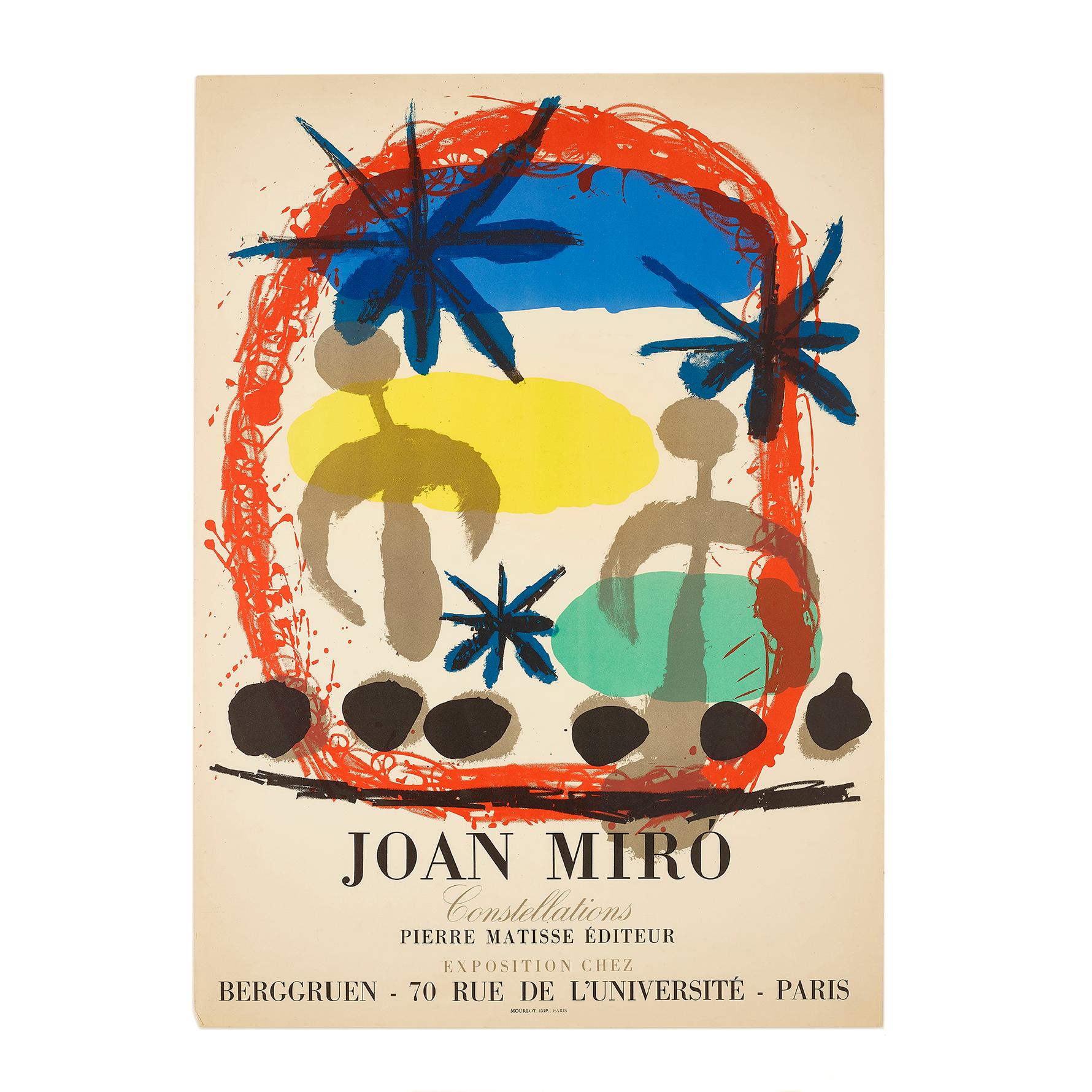 Joan Miró, Constellations, Berggruen, 1959