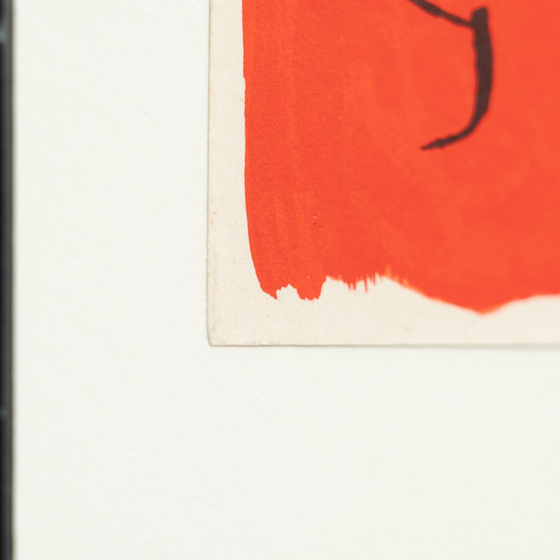 Lithographie de Joan Miro extraite de « Lithographies Vol.1 », vers 1972 en vente 8