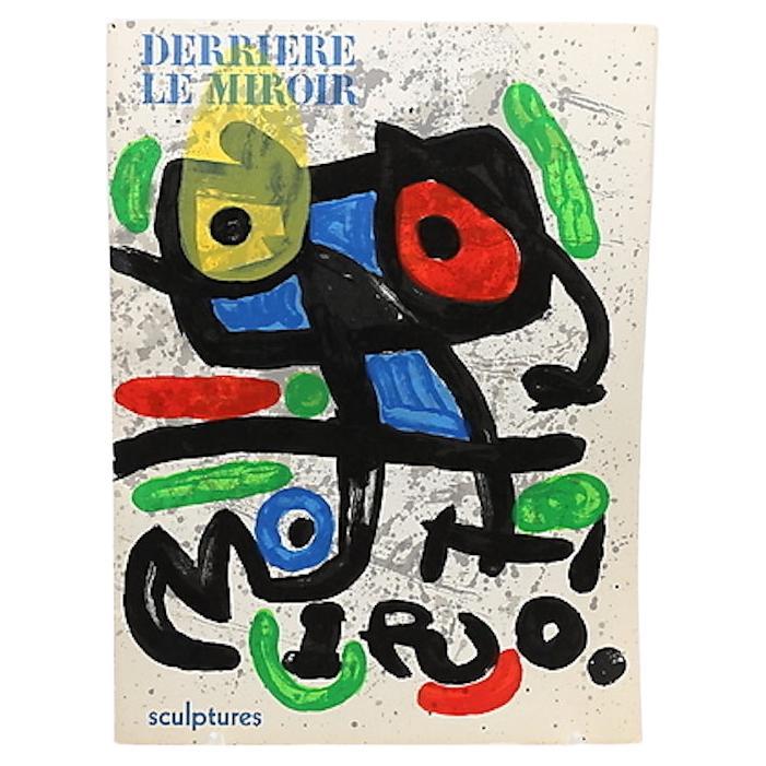 Joan Miro "Derrière le Miroir" Portfolio von Lithographien, herausgegeben von Maeght im Jahr 1970 im Angebot