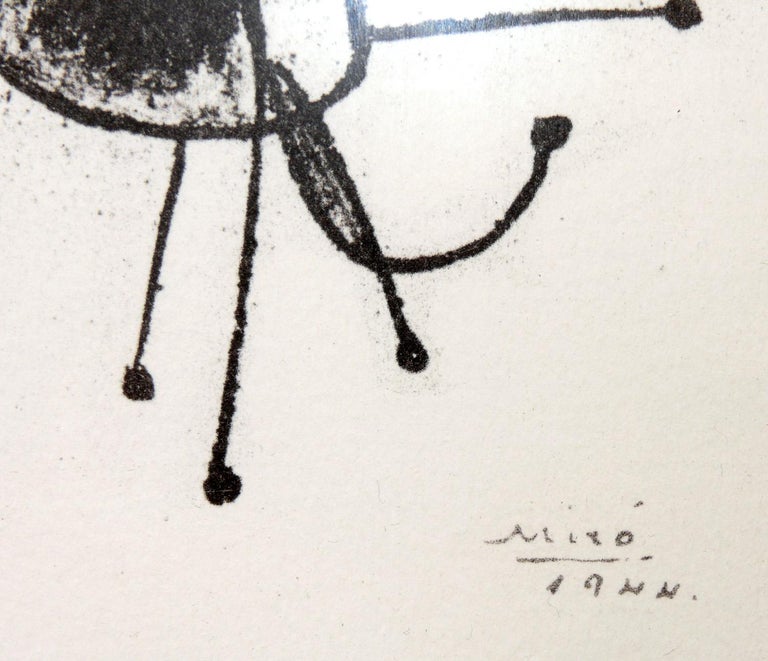 Joan Miro Framed Prints In Good Condition For Sale In Atlanta, GA