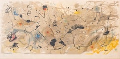 Joan Miro "Graphics" Lithograph, 1961