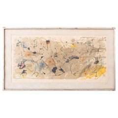 Joan Miro "Graphics" Lithograph, 1961