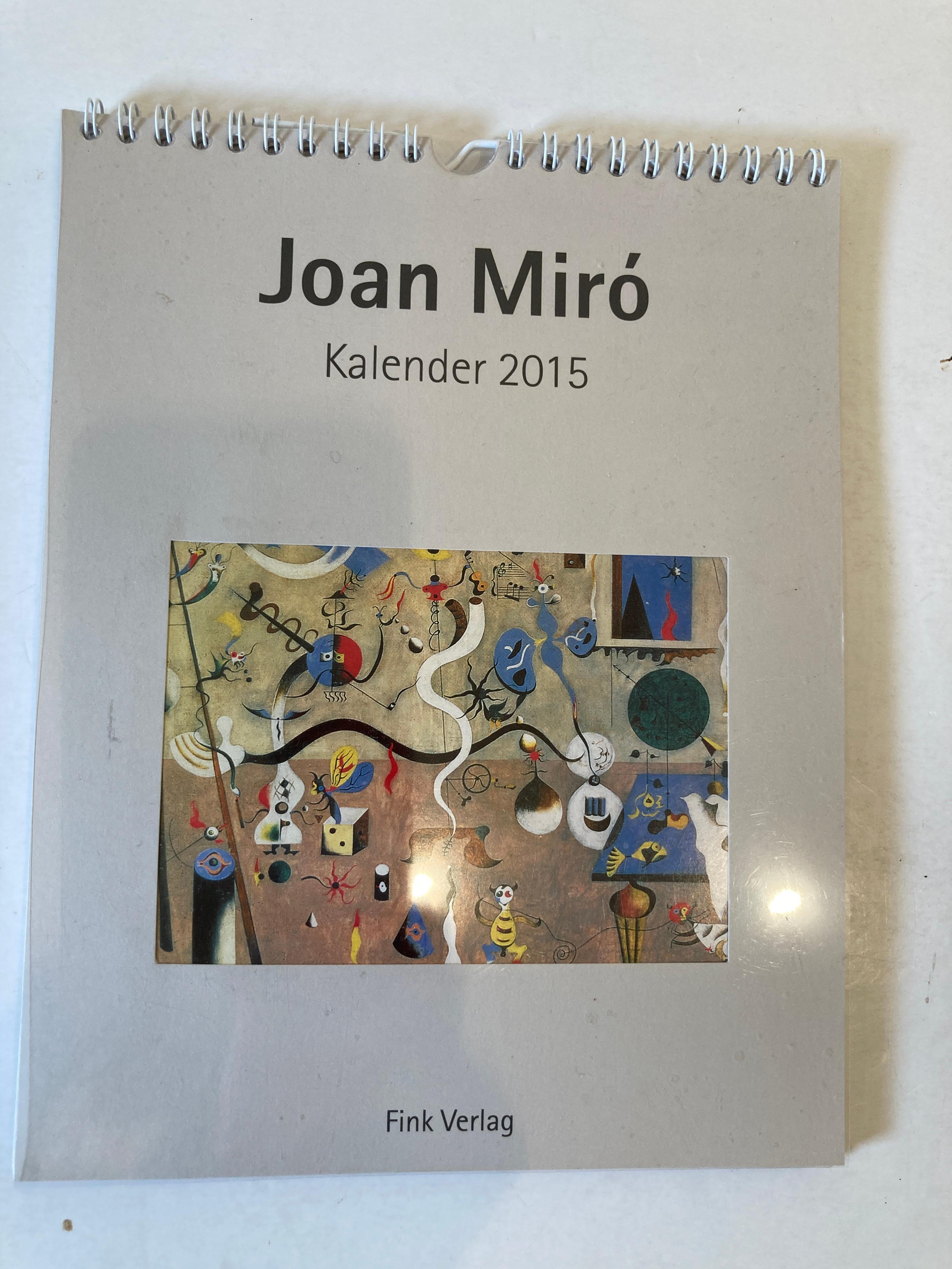 Joan Miro Kalender 2015 (Moderne) im Angebot