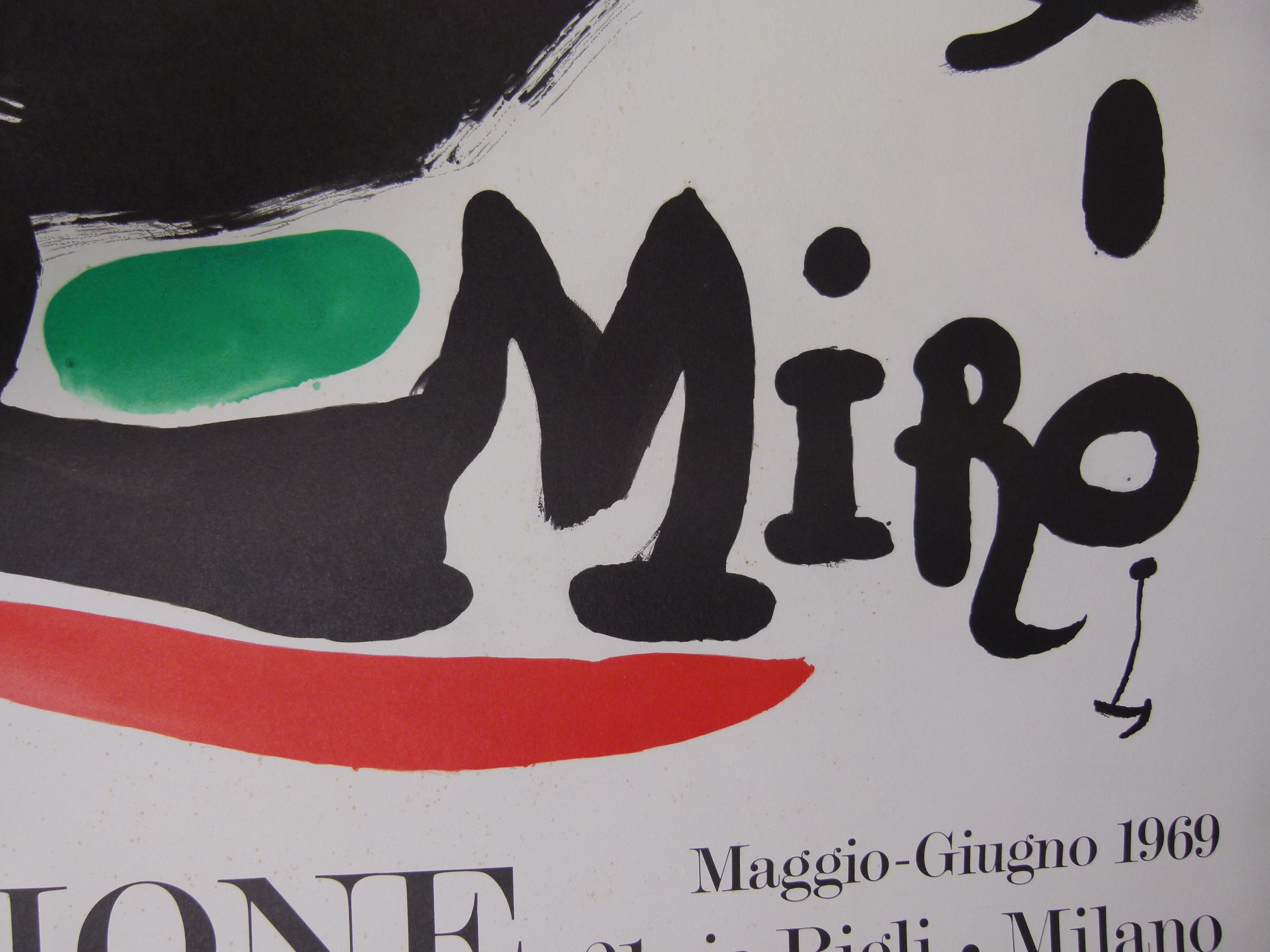 italien Affiche de Joan Miró 