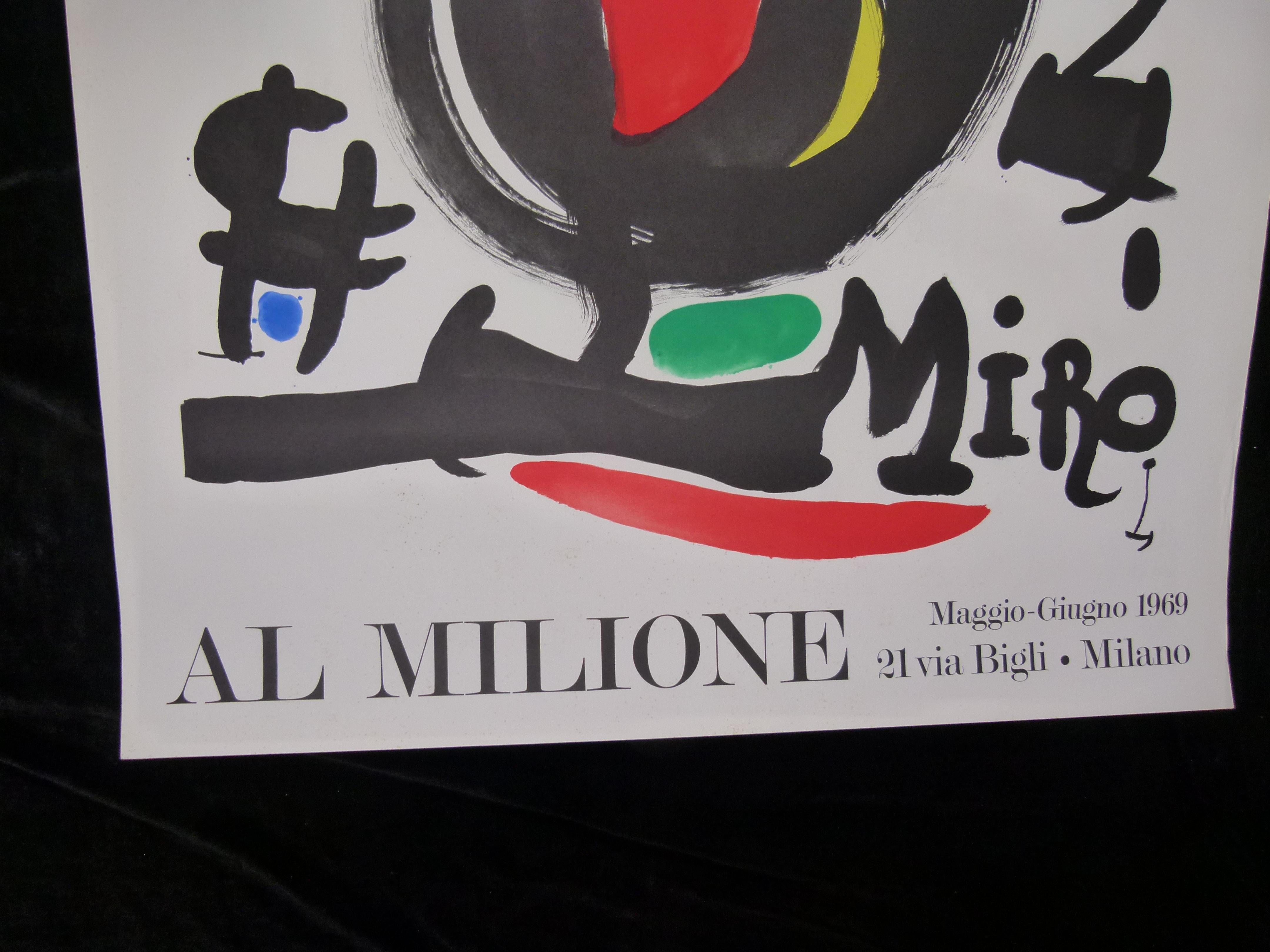 Affiche de Joan Miró 