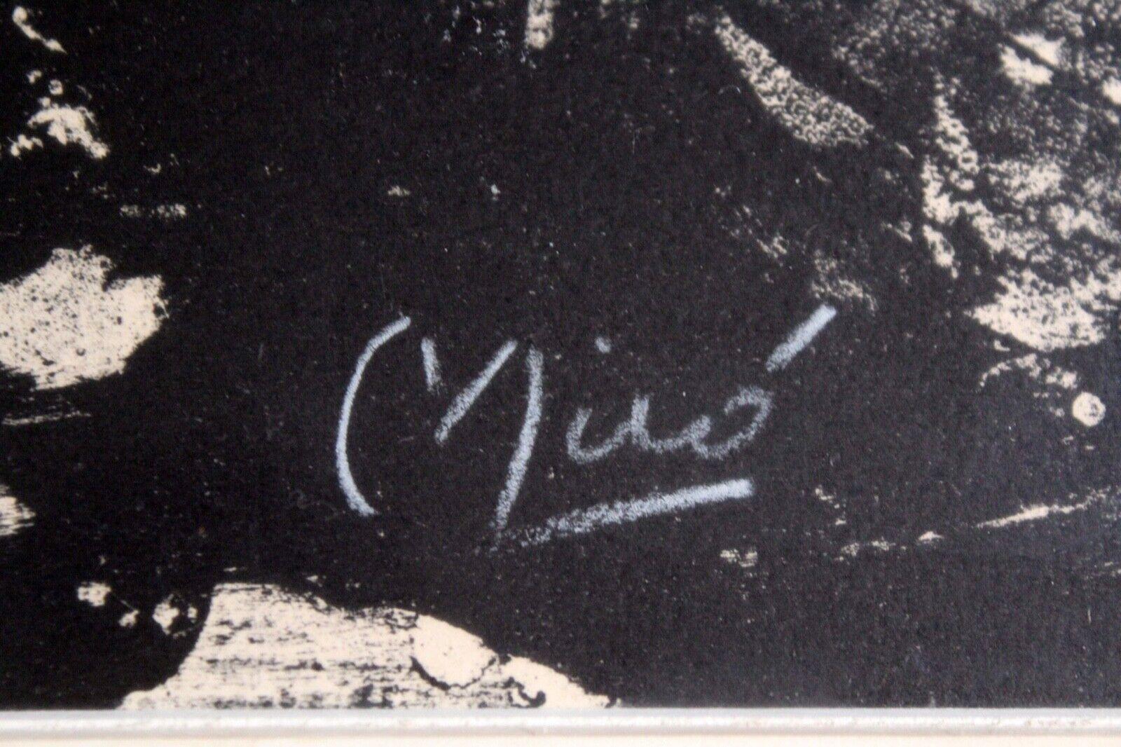 Joan Miro Les Penalites De L'enfer Ou Les Nouvelles-Hebrides Signed Lithograph 2