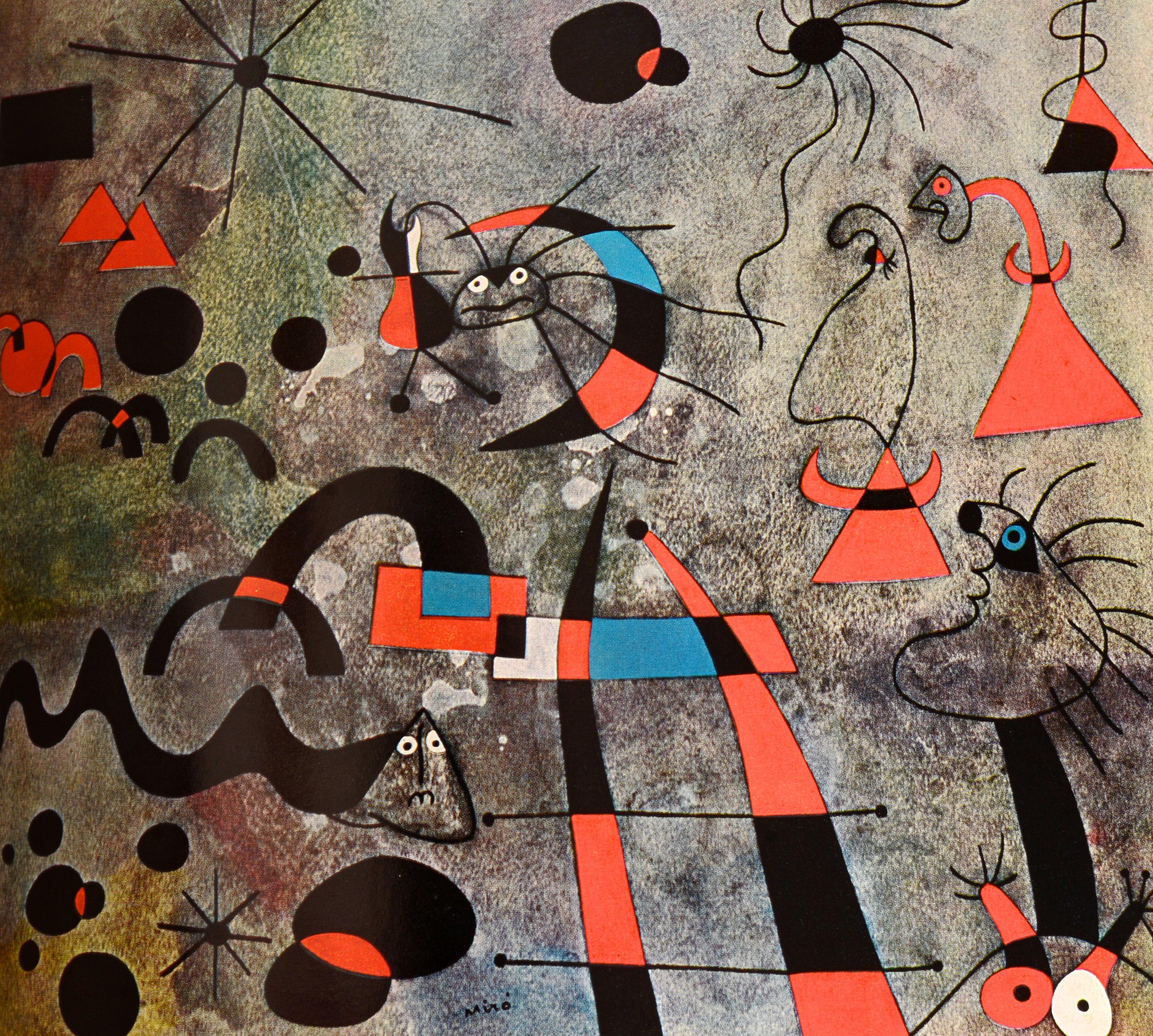 Joan Miro Life and Work by Jacques Dupin, 1st Ed In Good Condition For Sale In valatie, NY