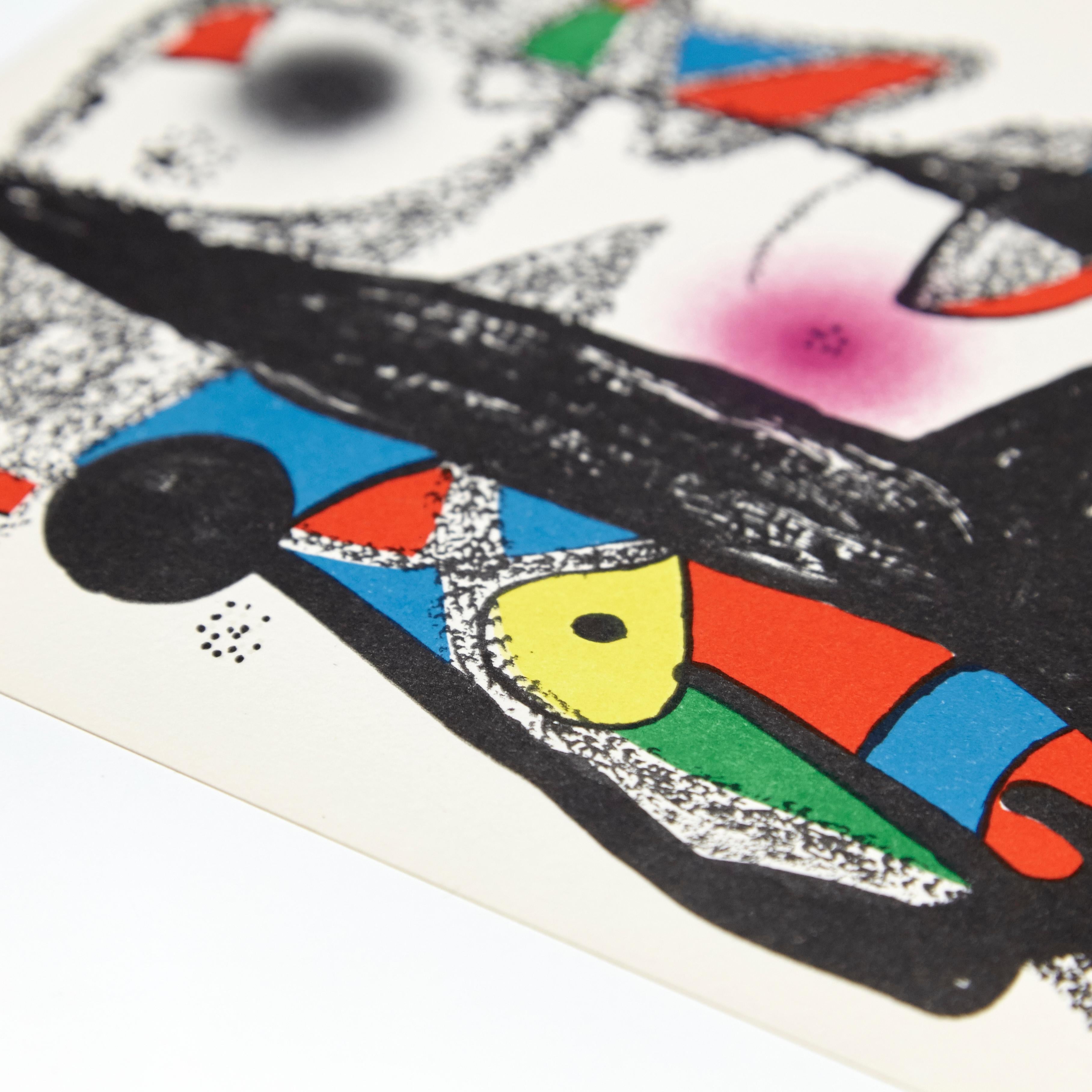 Spanish Joan Miro Lithograph