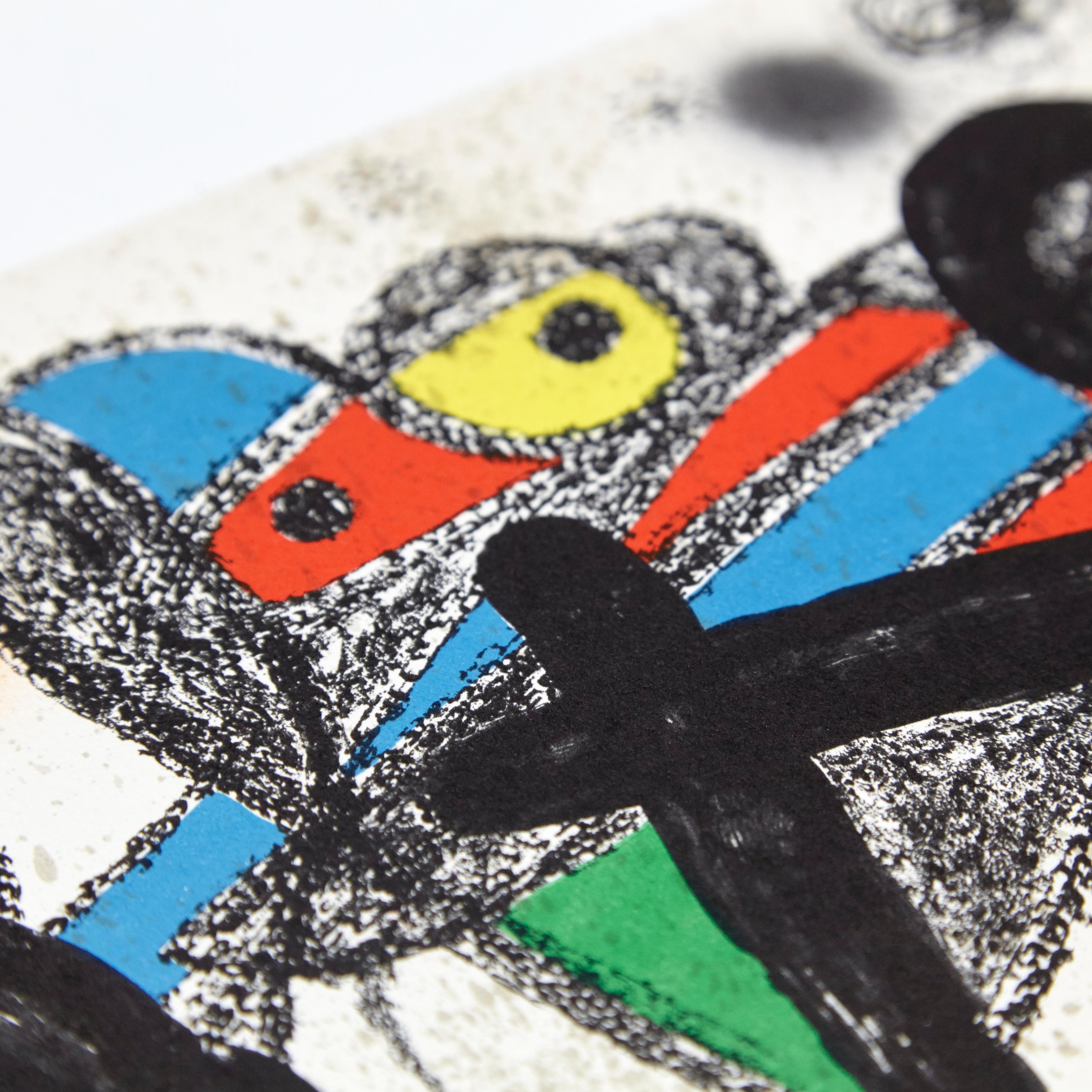 Spanish Joan Miro Lithograph